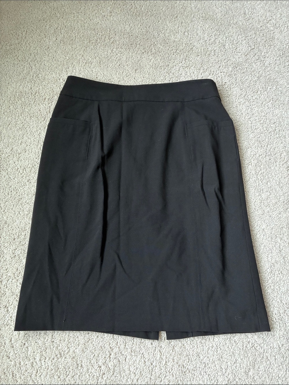 Apostrophe essentials Classic Black Women's Pencil Skirt size 6